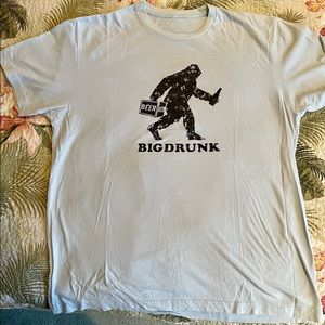 Camping Big Foot T-Shirt large